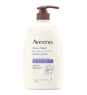 AVEENO STRESS RELIEF BODY WASH LAVENDER SCENT 975ML