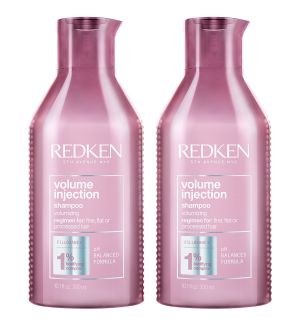 (BUNDLE OF 2) REDKEN VOLUME INJECTION SHAMPOO 300ML