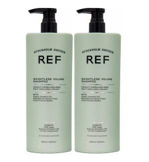 (BUNDLE OF 2) REF WEIGHTLESS VOLUME SHAMPOO 1000ML