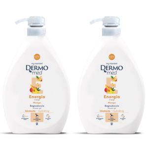 (BUNDLE OF 2) DERMOMED SHOWER GEL MANGO 1000ML