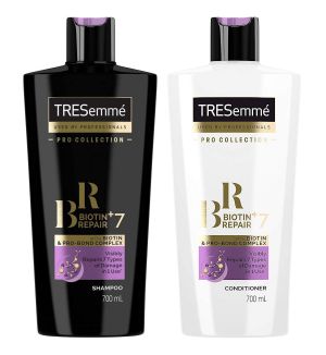 (BUNDLE OF 2) TRESEMME BIOTIN + REPAIR 7 SHAMPOO & CONDITIONER 700ML