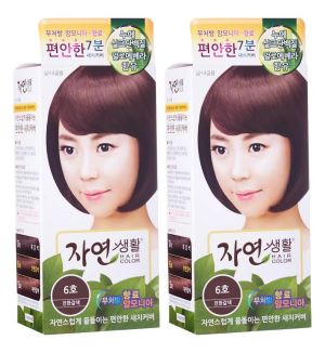 (BUNDLE OF 2) ECO TIME HAIR COLOR 6