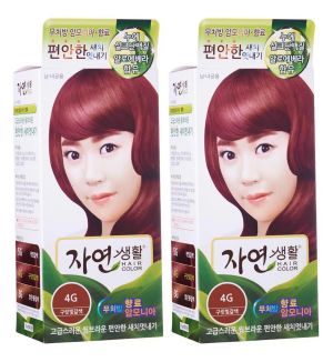 (BUNDLE OF 2) ECO TIME HAIR COLOR 4G