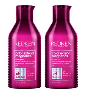 (BUNDLE OF 2) REDKEN COLOR EXTEND MAGNETICS SHAMPOO SULFATE FREE 300ML