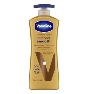 VASELINE ALMOND SMOOTH LOTION 600ML