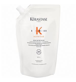 KERASTASE NUTRITIVE BAIN SATIN RICHE SHAMPOO REFILL 500ML