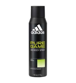 ADIDAS DEO SPRAY HOMME PURE GAME 150ML (NEW)