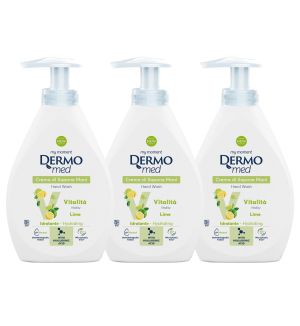 (BUNDLE OF 3) DERMOMED HAND WASH LIME 300ML