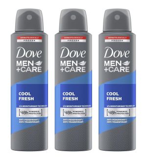 (BUNDLE OF 3) DOVE MEN DEODORANT SPRAY COOL FRESH 150ML