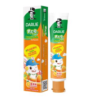 DARLIE BUNNY KIDS TOOTHPASTE (ORANGE) 40G