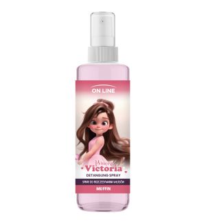 ON LINE KIDS DETANGLING SPRAY PRINCESS VICTORIA MUFFIN 200ML