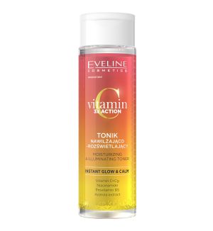 EVELINE VITAMIN C 3X ACTION MOISTURIZING & ILLUMINATING TONER 200ML