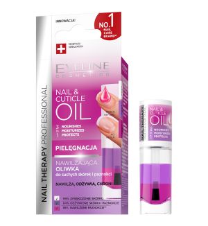 EVELINE NAIL THERAPY PROFESSIONAL 3 IN 1 NAIL & CUTICLE OIL 8ML