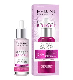 EVELINE PERFECT BRIGHT ADVANCED BRIGHTENING SUPER SERUM 30ML