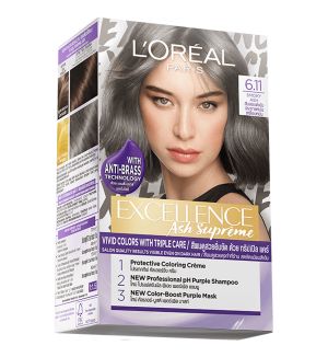 LOREAL PARIS EXCELLENCE 6.11 SMOKY ASH