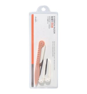 KINEPIN J1011 EYEBROW RAZOR WITH 2 BLADE REFILLS