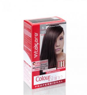 VITALCARE COLOUR SHINE WITH KERATIN #5 (LIGHT BROWN)