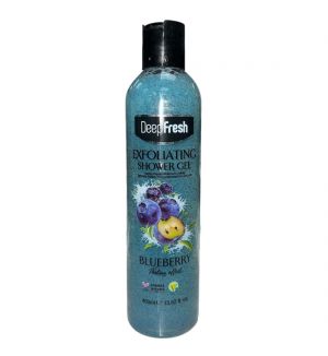 DEEP FRESH EXFOLIATING SHOWER GEL BLUEBERRY 400ML 