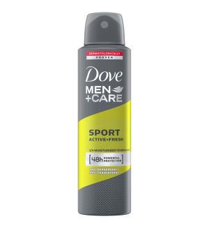 DOVE MEN DEODORANT SPRAY SPORT ACTIVE+FRESH 150ML