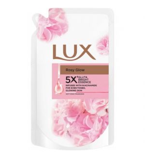 LUX ROSY GLOW BODY WASH REFILL 800ML